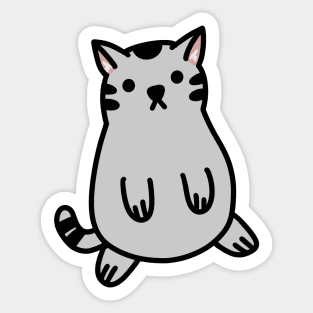 Sitting Cat Sticker